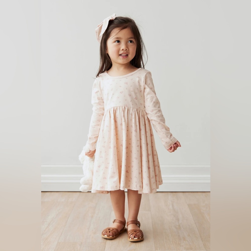 Jamie Kay Organic Cotton Tallulah Dress - Irina Shell 3Years old